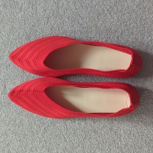 New Knitted Pointed Flats